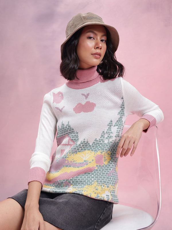DressBerry Turtle Neck Pullover