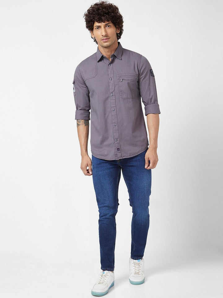 SPYKAR Men Clean Look Kano Slim Fit Light Fade Stretchable Jeans