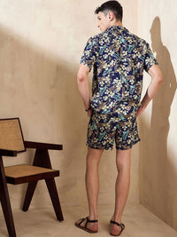 DENNISON Floral Printed Oversized Co Ord Set
