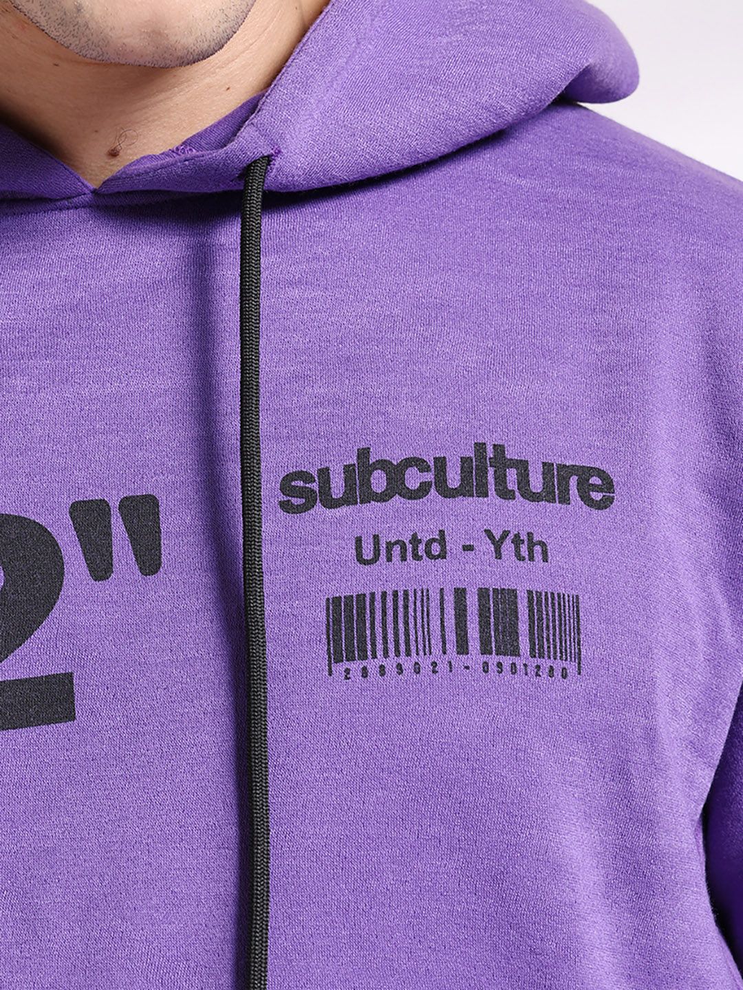 The Indian Garage Co Typography Printed Hooded Pullover Sweatshirt