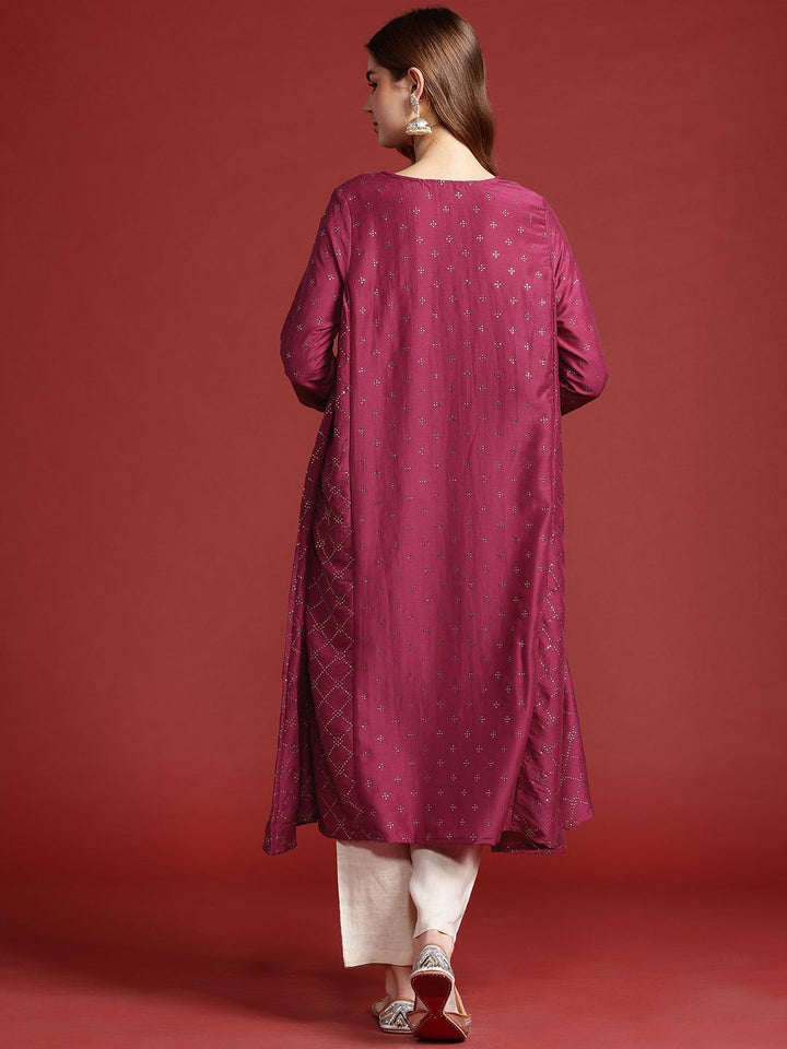 Anouk Tyohaar Collection Embellished A-Line Kurta