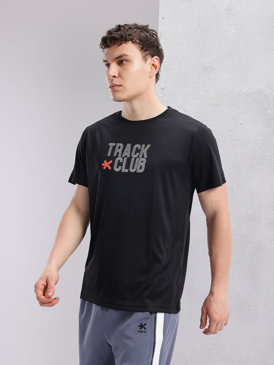 HRX by Hrithik Roshan Men Typography Printed Running T-shirt