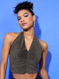 Tokyo Talkies Halter Neck Bralette Top
