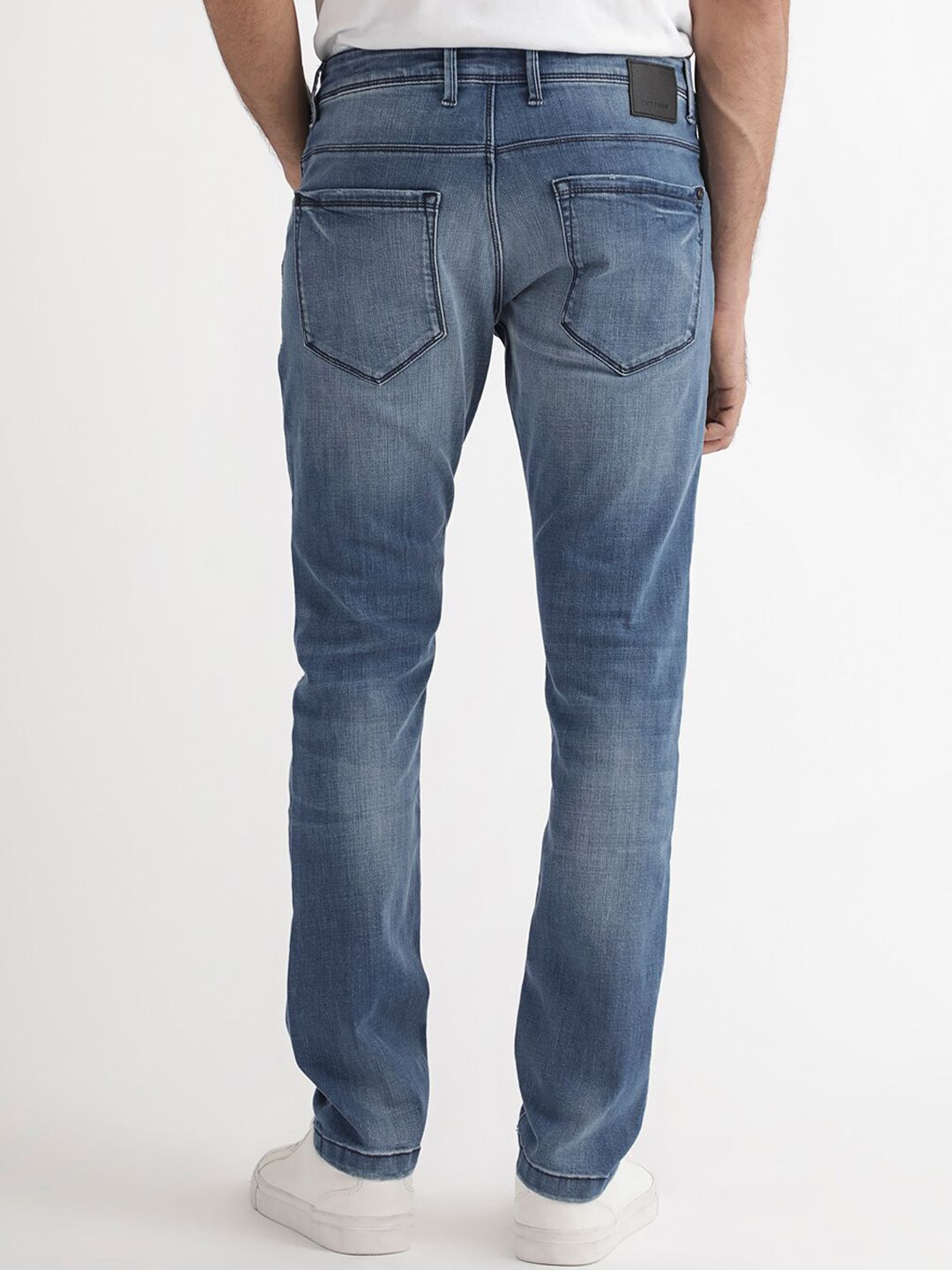 RARE RABBIT Men Dijon Slim Fit Cotton Stretchable Jeans