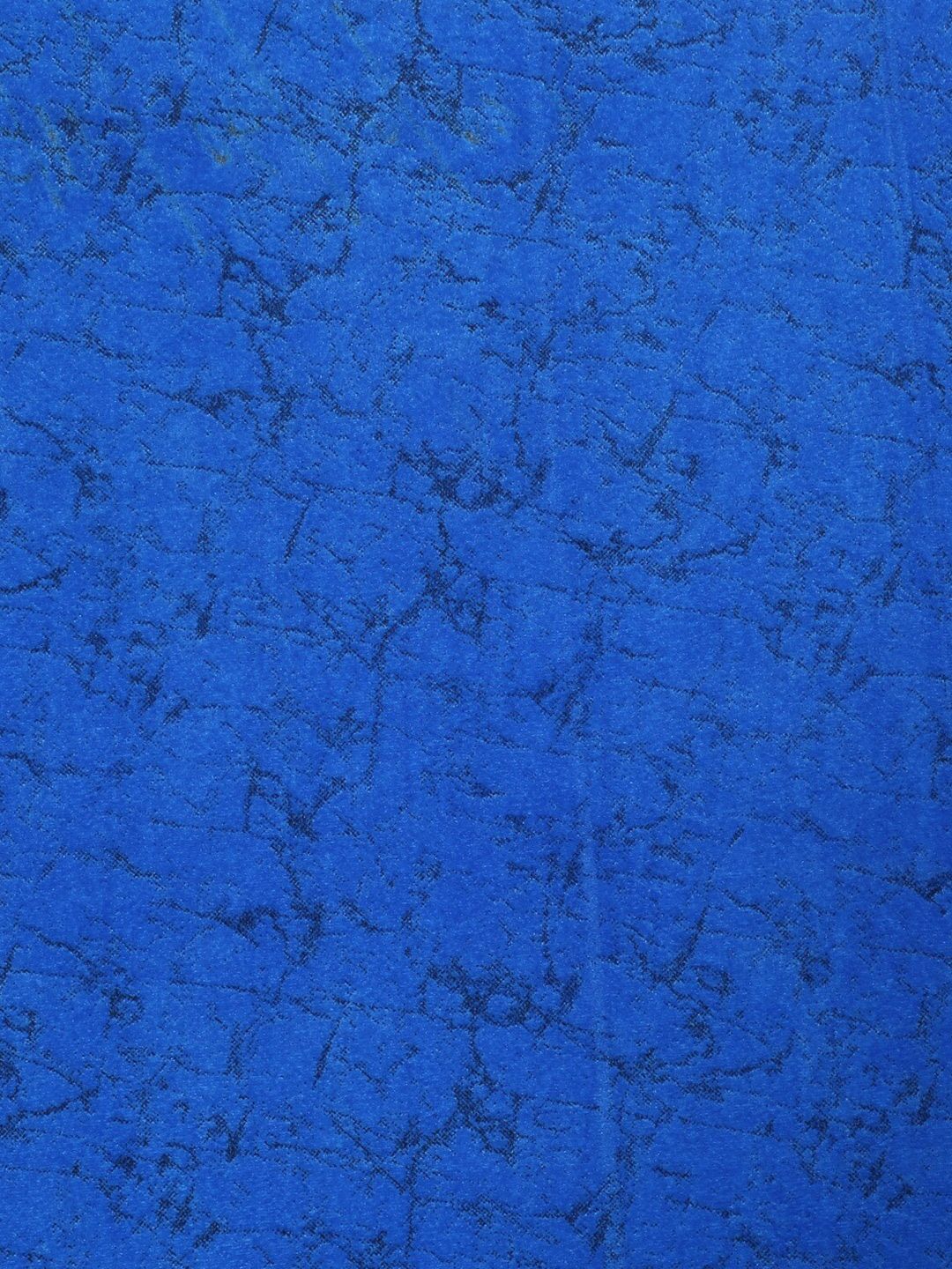Cortina Navy Blue & Blue Set of 2 Printed Room Darkening Door Curtain