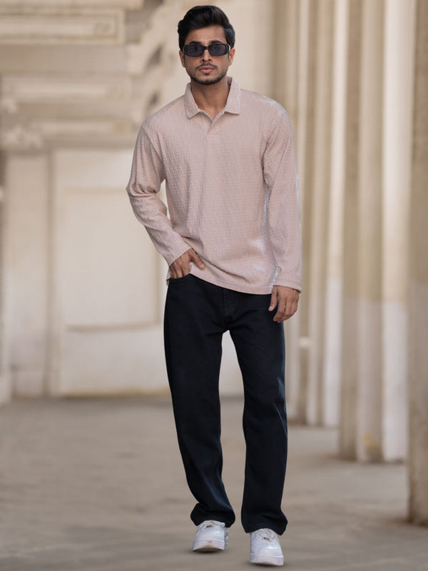 Powerlook Men Polo Collar T-shirt