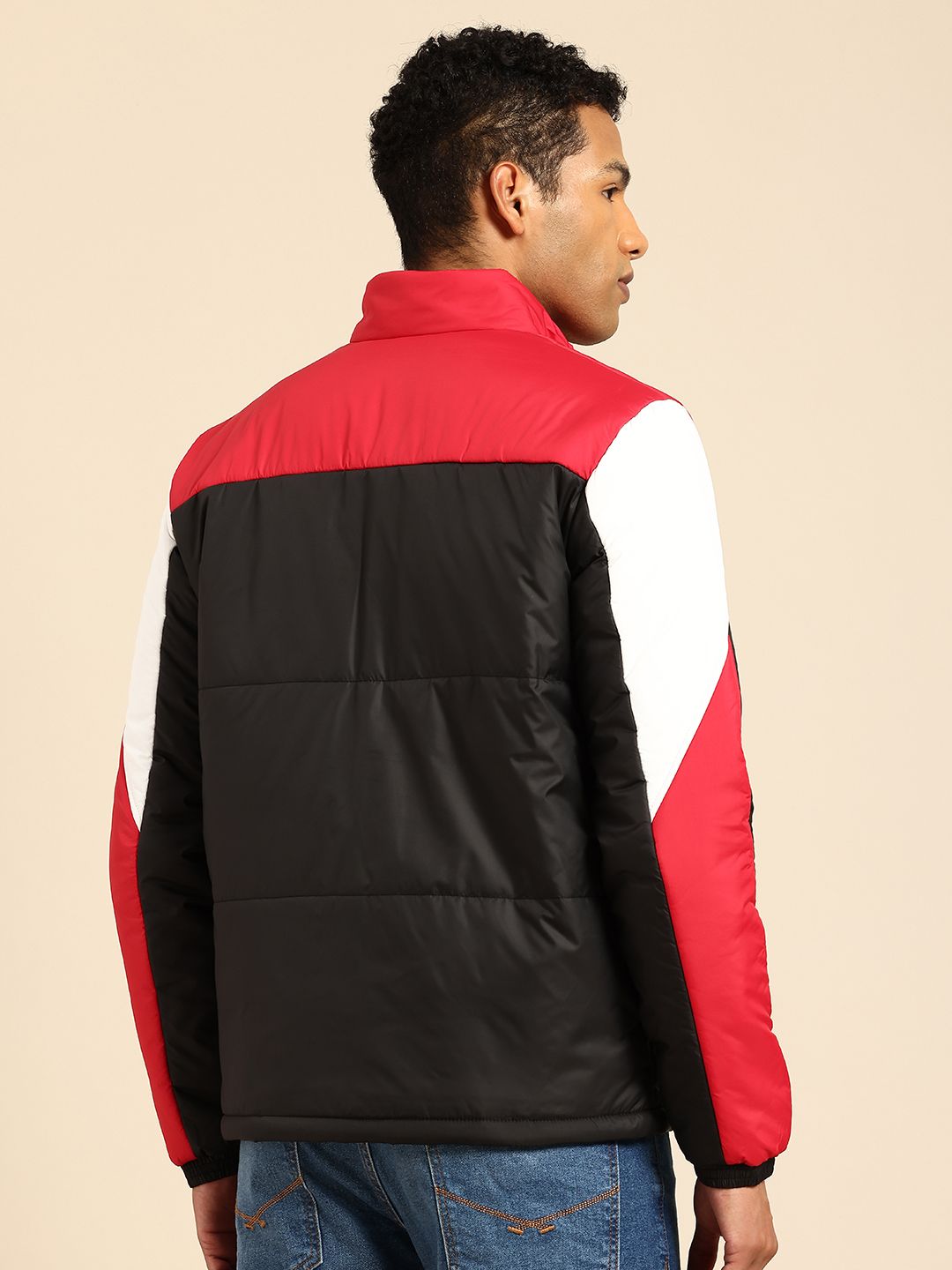 Being Human Men Colourblocked Padded Jacket