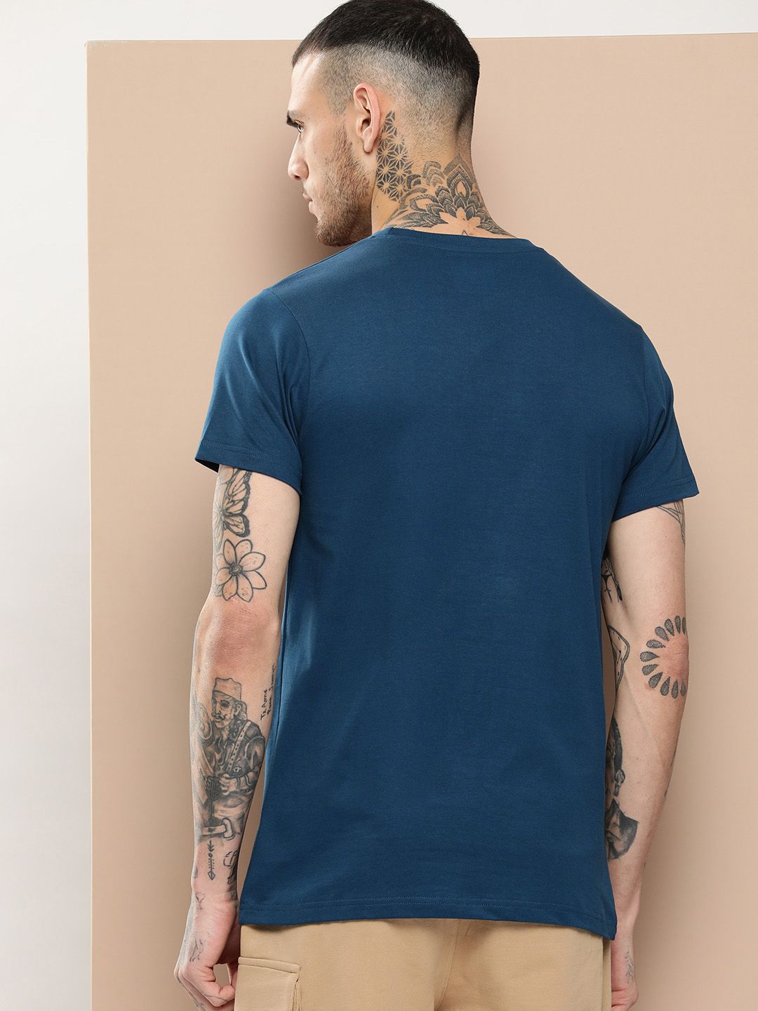 Difference of Opinion Men Pure Cotton T-shirt