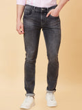 Being Human Men Skinny Fit Low Distress Heavy Fade Jeans