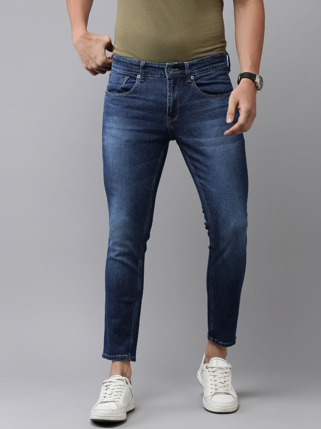 SPYKAR Men Kano Skinny Fit Light Fade Stretchable Jeans