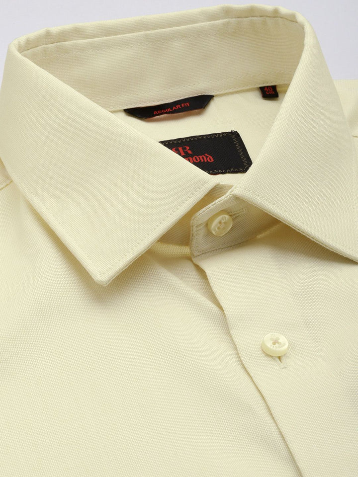 Raymond Textured Pure Cotton Formal Shirt