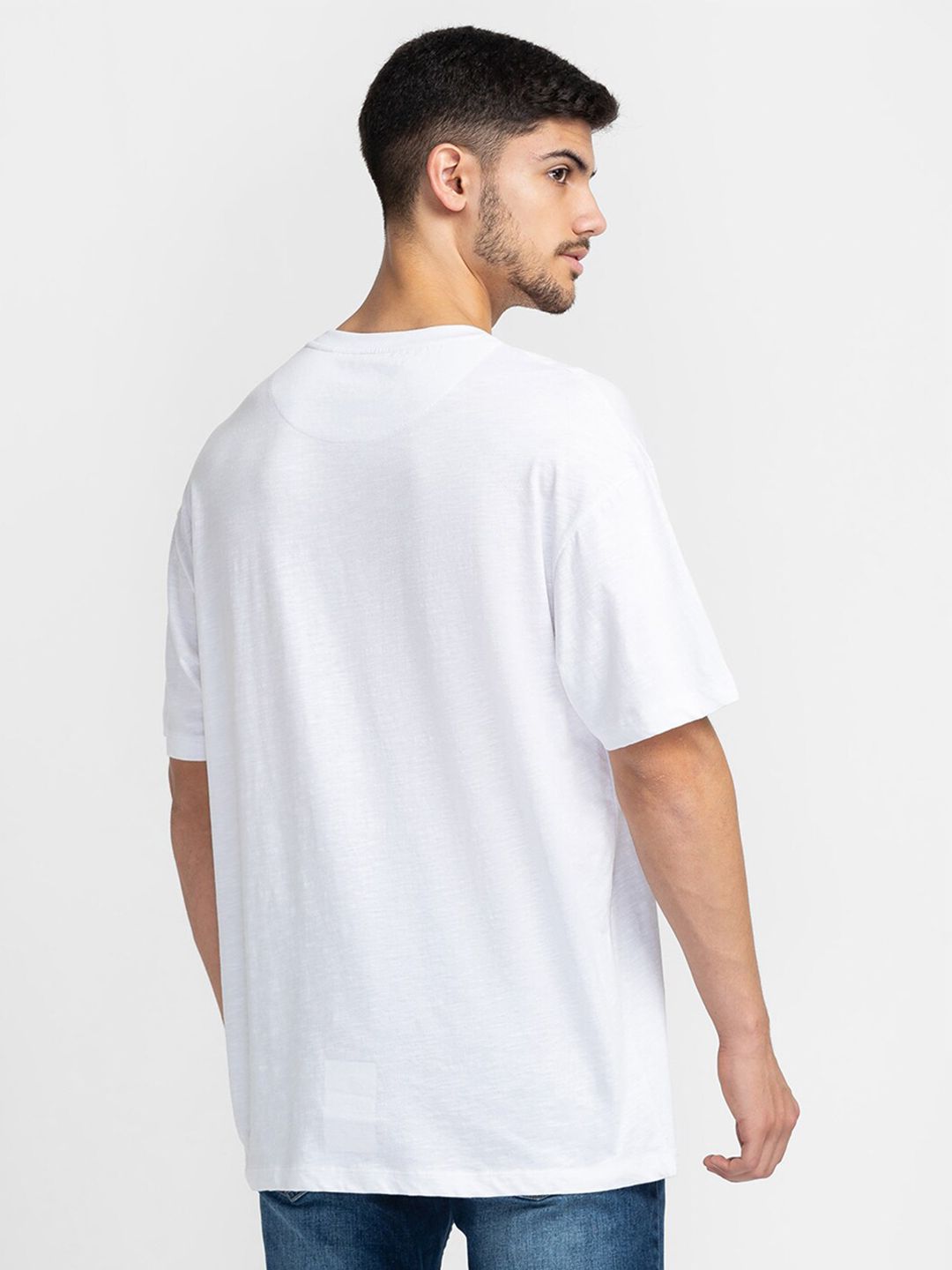 Being Human Typography Printed Round Neck T-shirt