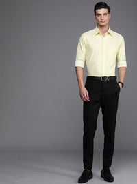 Raymond Self Design Slim Fit Pure Cotton Formal Shirt