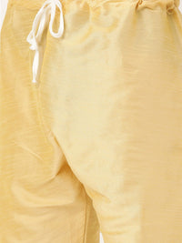 SOJANYA Mandarin Collar Regular Kurta With Churidar & Nehru Jacket