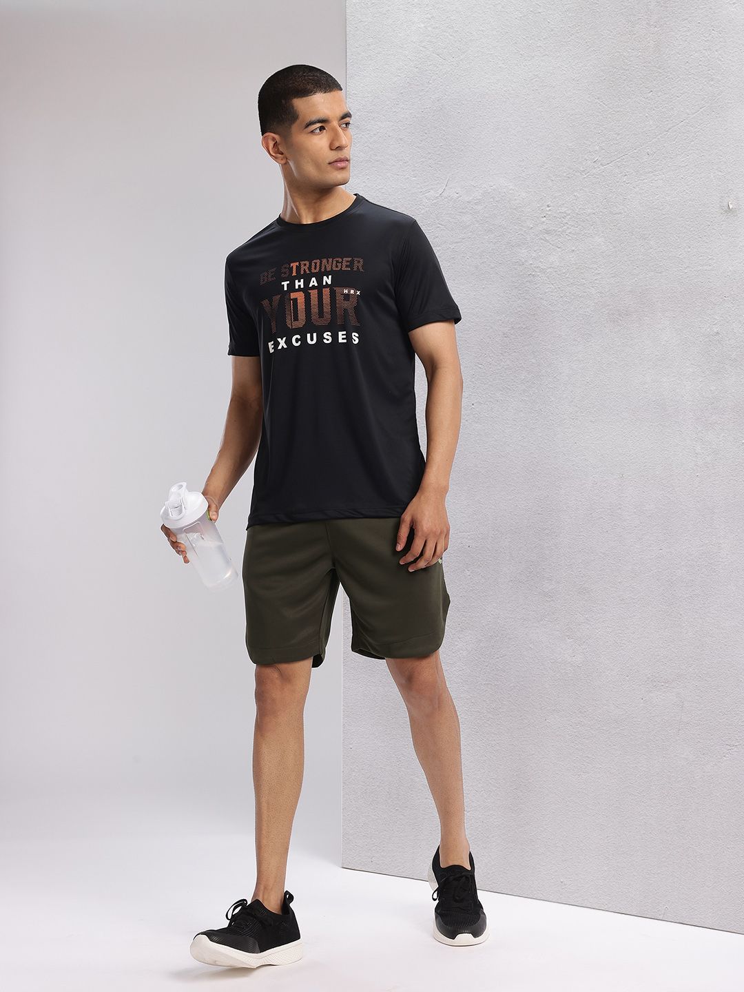 HRX by Hrithik Roshan Men Rapid-Dry Training Shorts