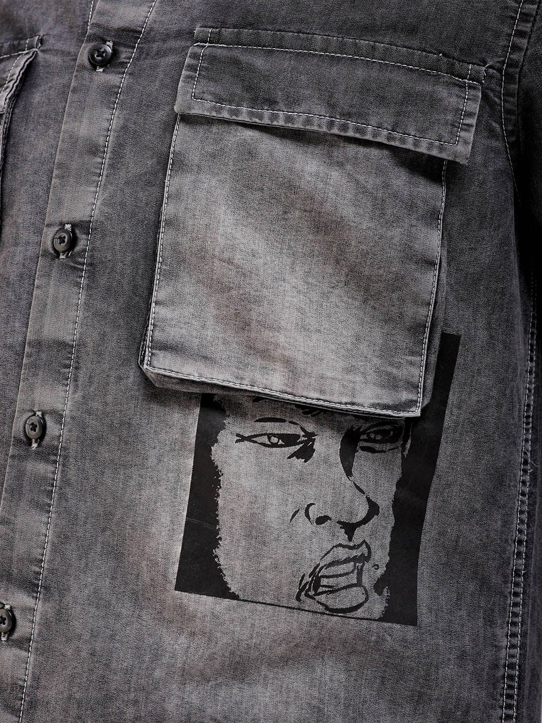 The Indian Garage Co Spread Collar Casual Shirt