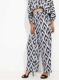 DressBerry Global Nomad Fusion Ikat Flared Trouser