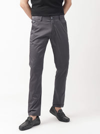 RARE RABBIT Men Daron Mid-Rise Slim Fit Trouser