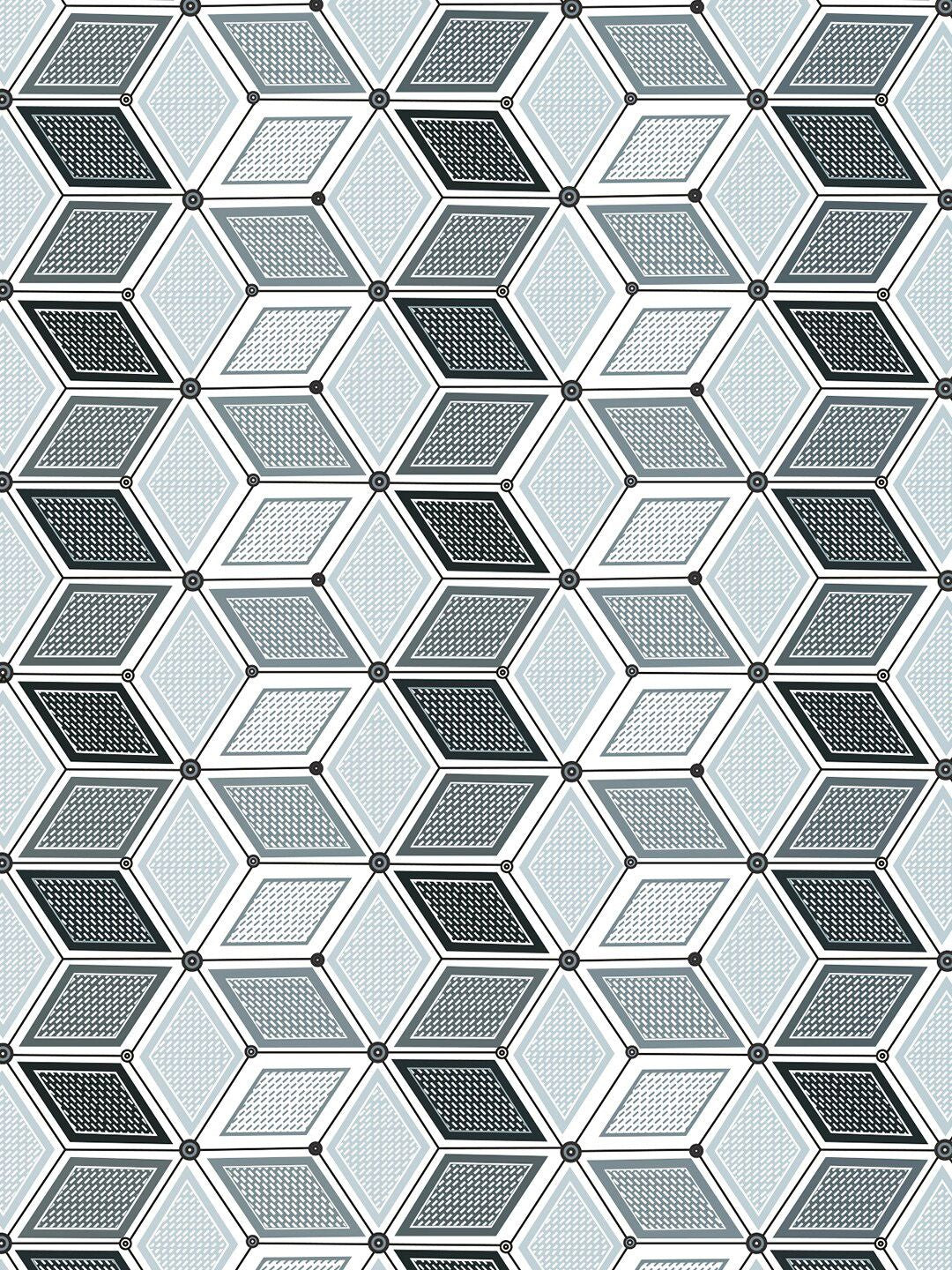 Story@home White & Olive Green Geometric Cotton 186 TC Queen Bedsheet With 2 Pillow Covers