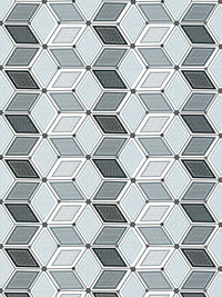 Story@home White & Olive Green Geometric Cotton 186 TC Queen Bedsheet With 2 Pillow Covers