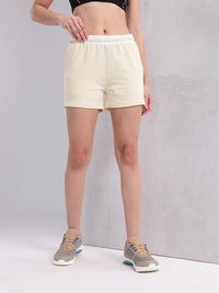 HRX by Hrithik Roshan Women Striped Waist Training Shorts