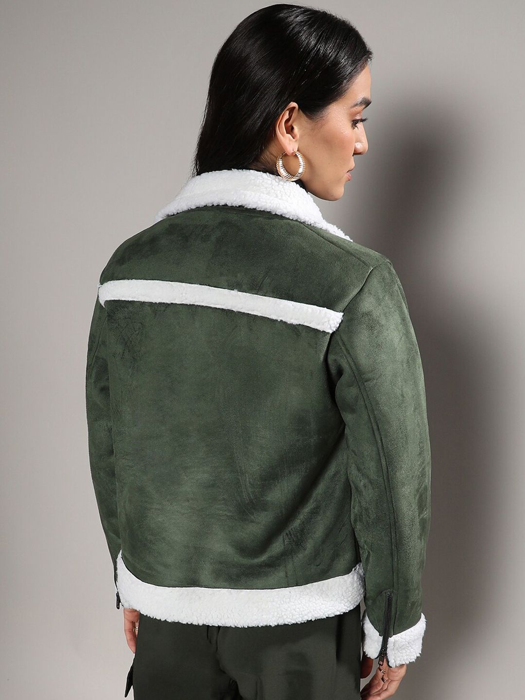 Kampus Sutra Windcheater Fleece Open Front Jacket