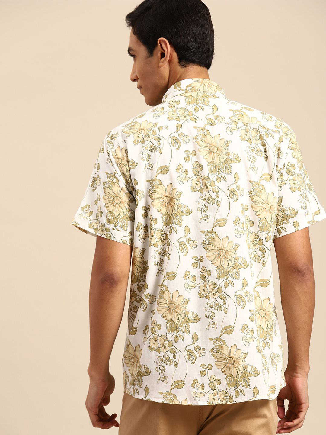 DENNISON Men Smart Block Printed Casual Shirt