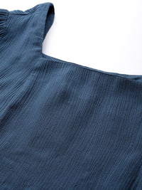 DressBerry Solid Crop Top