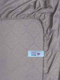 Myntra Elegant Homes Grey Floral 300 TC Cadar Katil King dengan 2 Sarung Bantal
