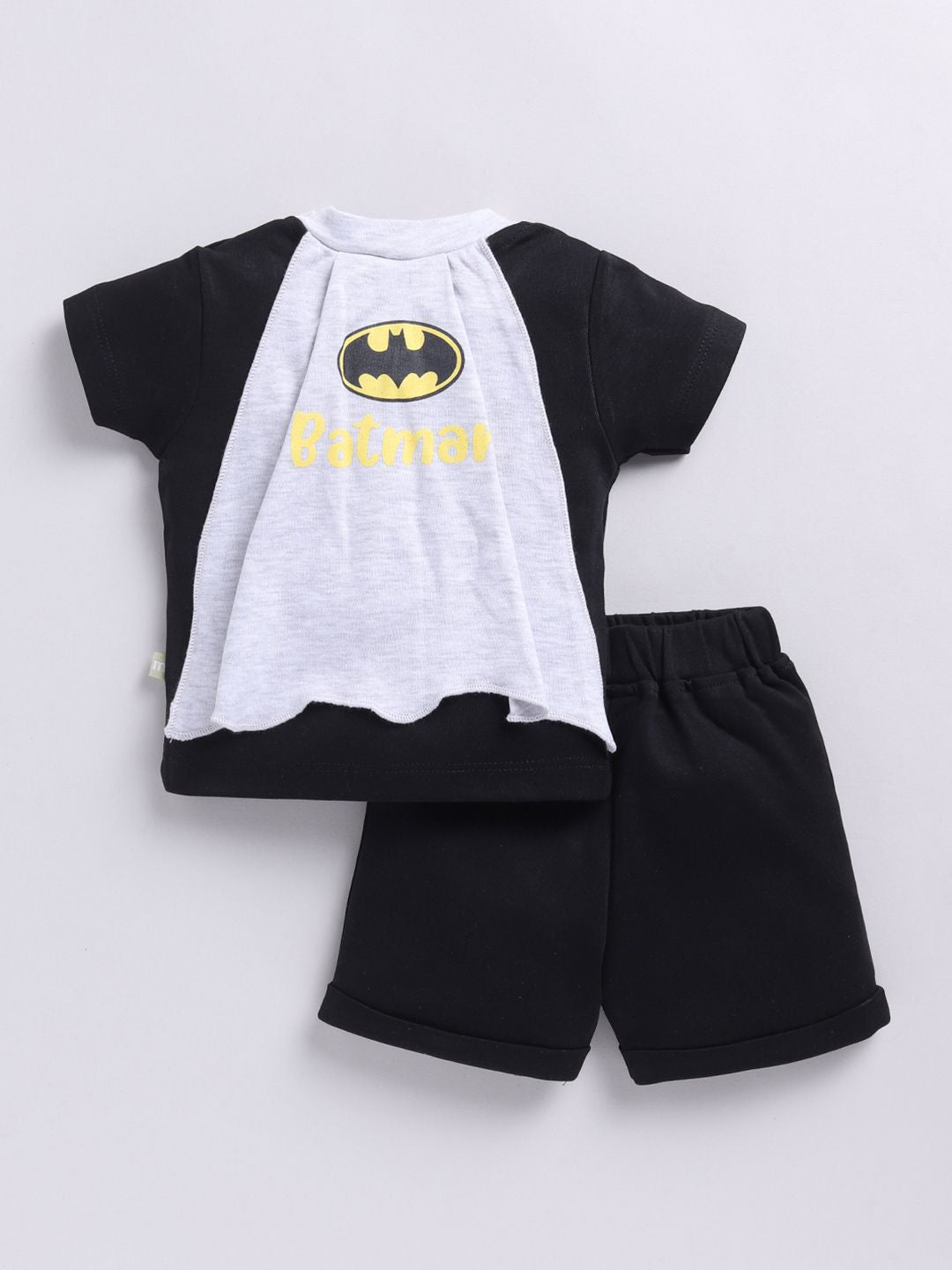 Moms Love Infant Boys Printed Pure Cotton Batman Clothing Set
