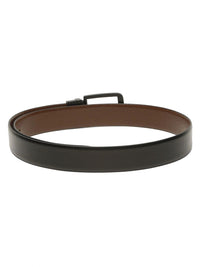 Teakwood Leathers Men Textured Leather Reversible Belt