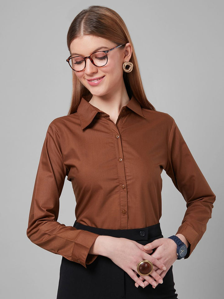 Style Quotient Women Smart Formal Shirt