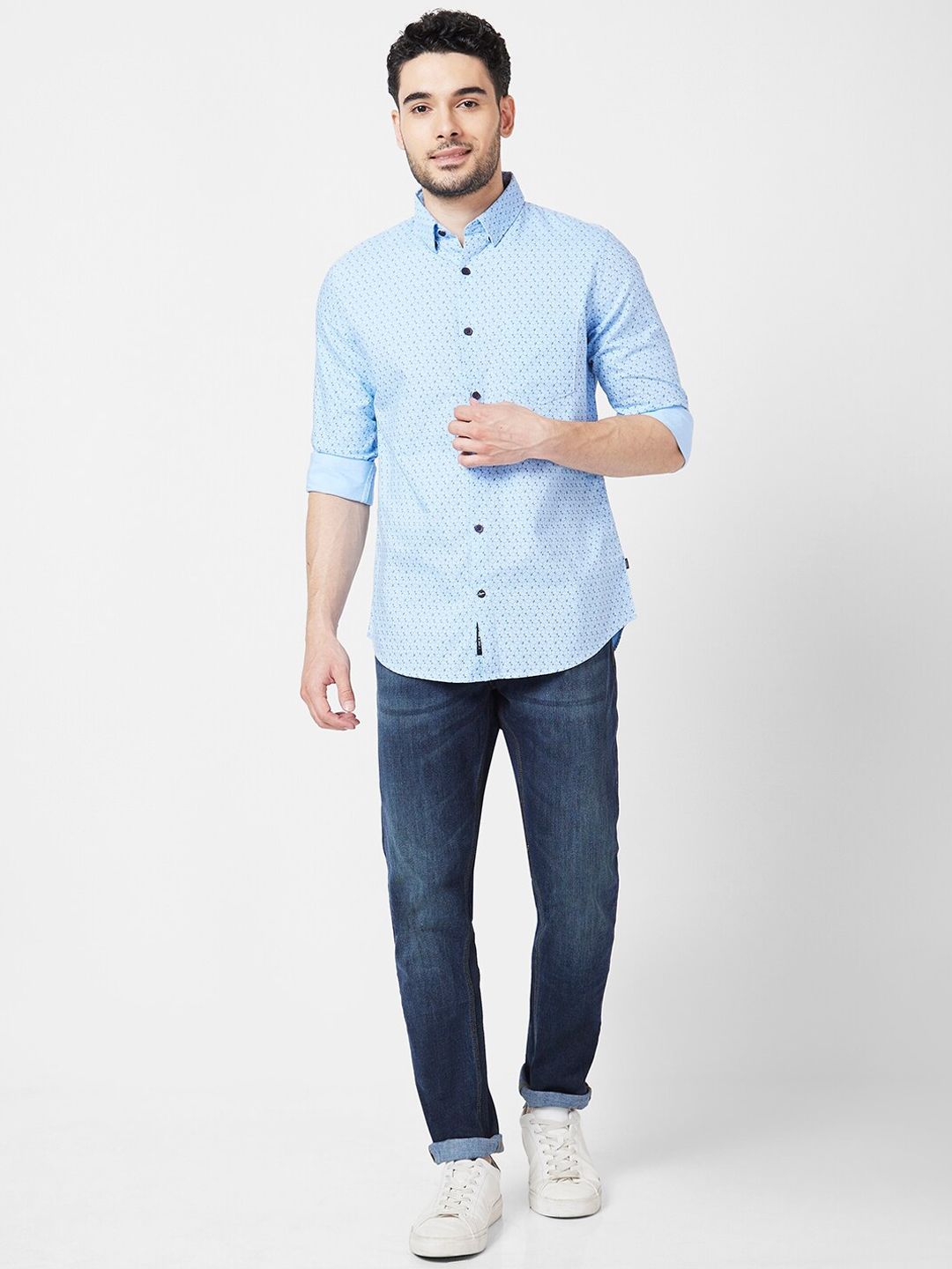 SPYKAR Men Skinny Fit Low-Rise Stretchable Jeans