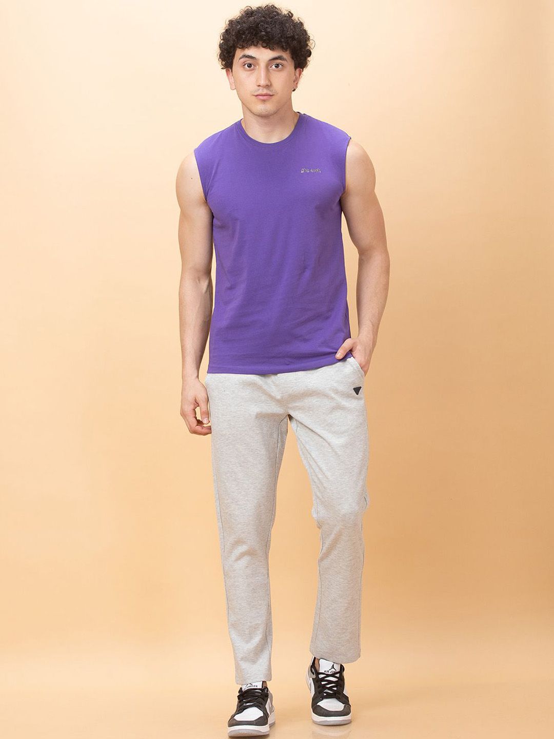 Being Human Men Mid Rise Track Pants