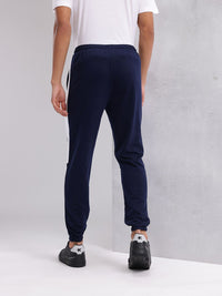 HRX by Hrithik Roshan Men Solid Joggers With Contrast Panel