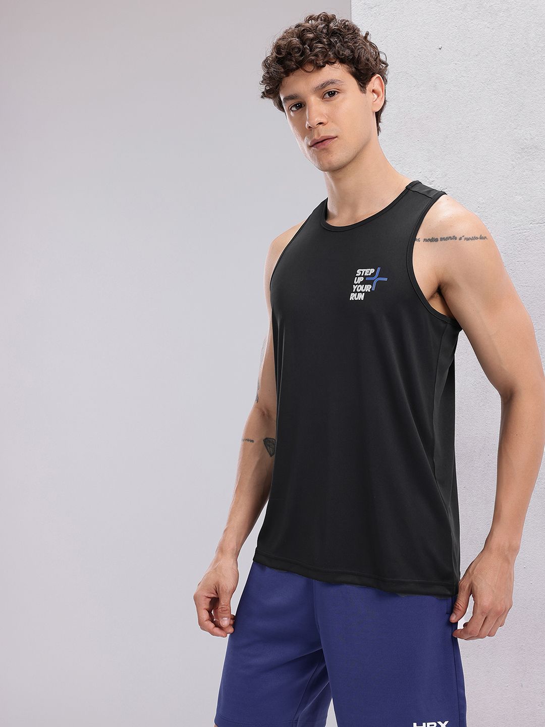HRX by Hrithik Roshan Rapid-Dry Racerback Running T-shirt