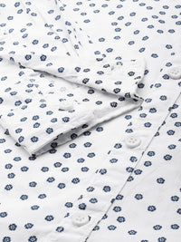 The Indian Garage Co Men Pure Cotton Floral Printed Casual Shirt