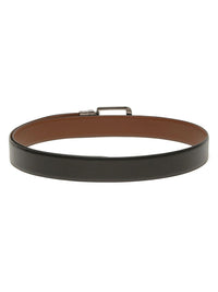 Teakwood Leathers Men Textured Leather Reversible Formal Belt