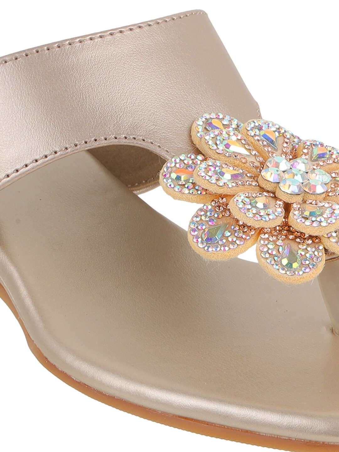 Mochi Embellished Block Mules