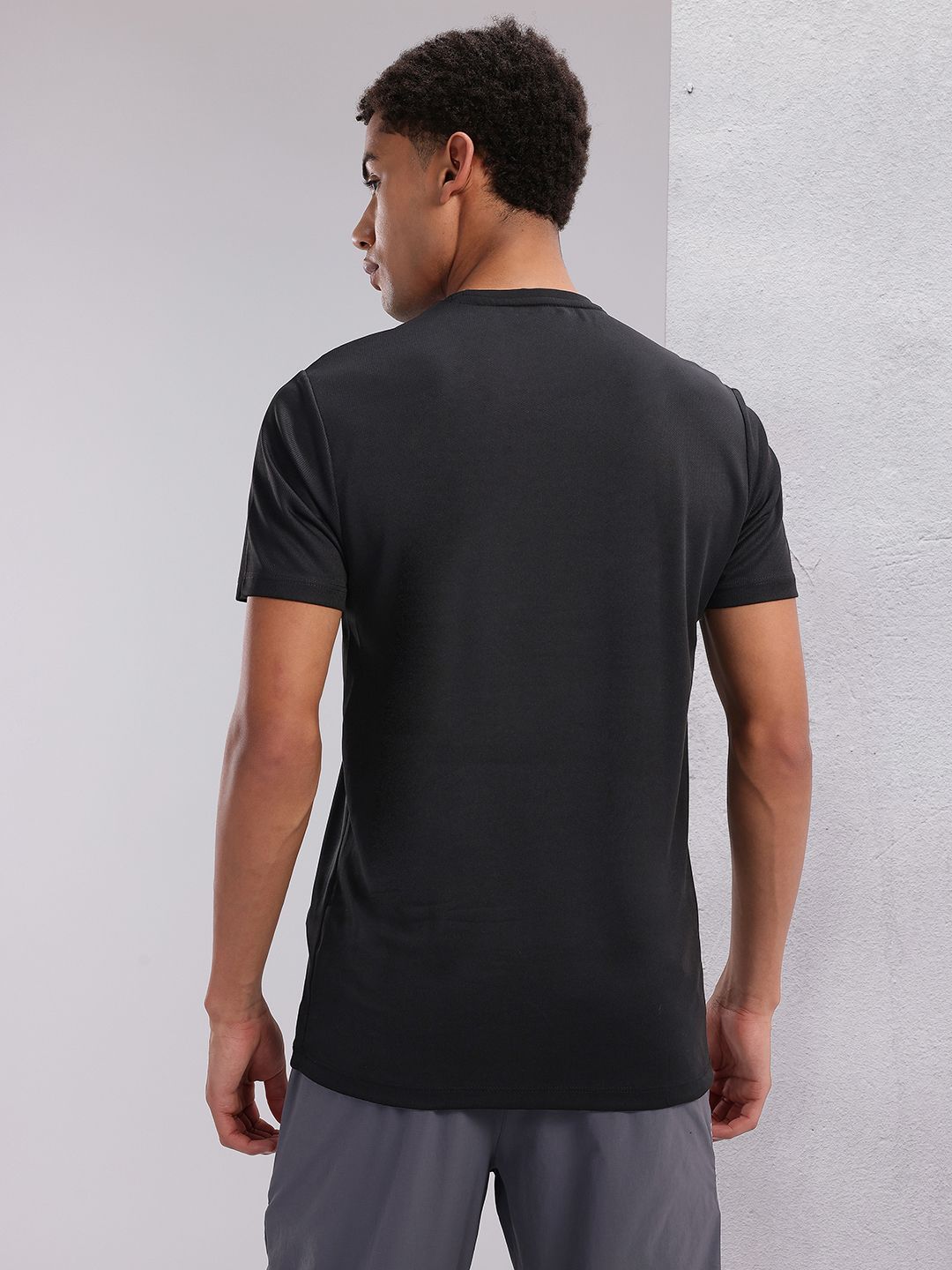 HRX by Hrithik Roshan Couple Collection Printed Rapid-Dry Running T-shirt
