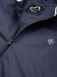 Being Human Mock Collar Varsity Jacket