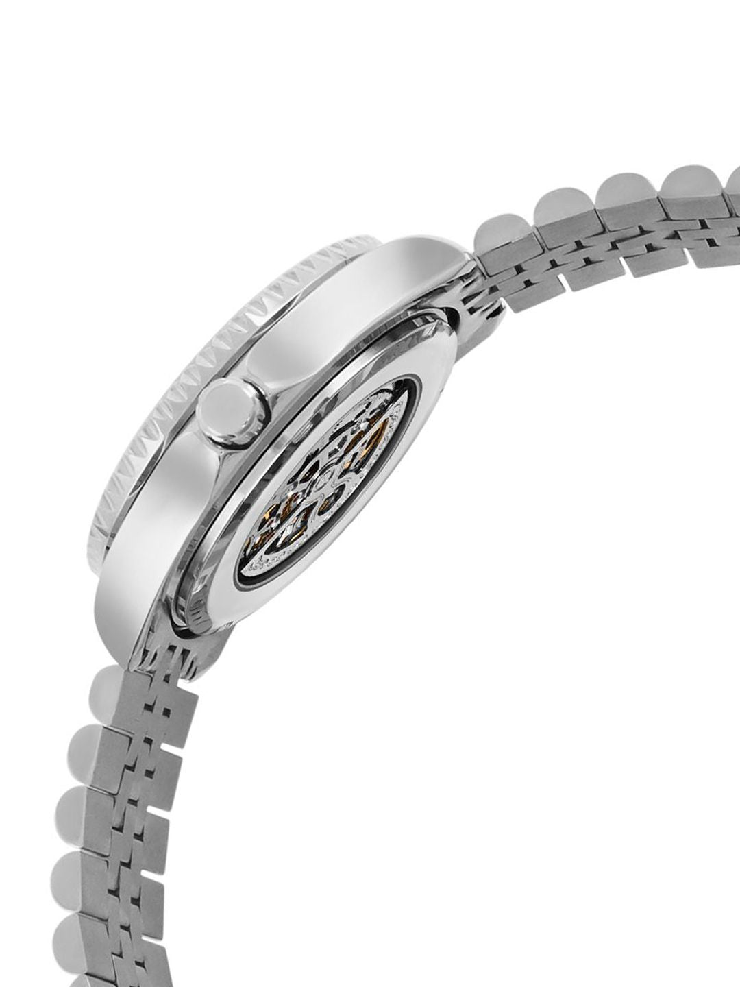 French Connection Men Skeleton Dial Analogue Automatic Motion Watch FCA19USM