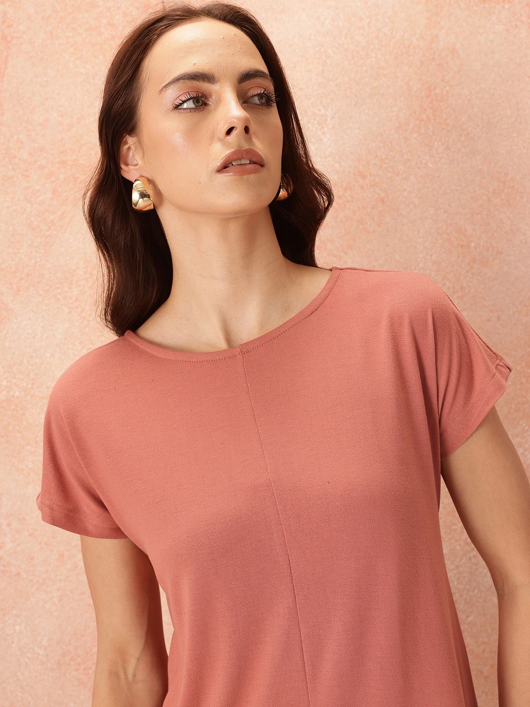 all about you T-shirt Midi Dress
