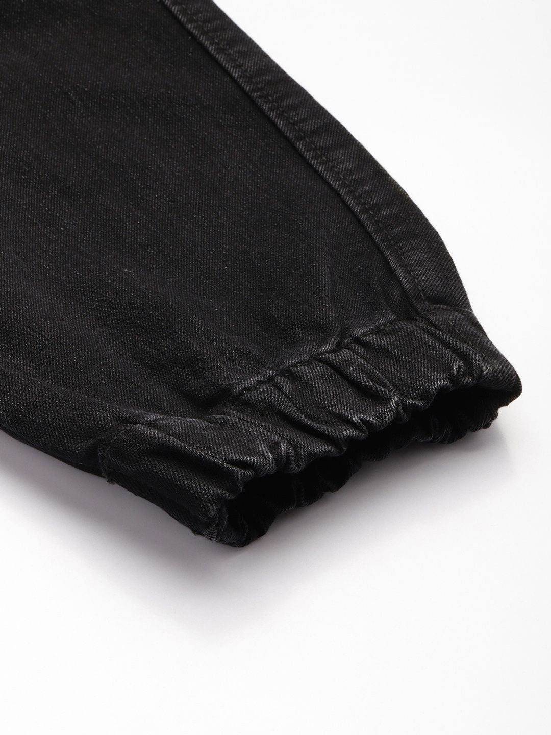 The Indian Garage Co Men Light Fade Stretchable Cargo Style Joggers