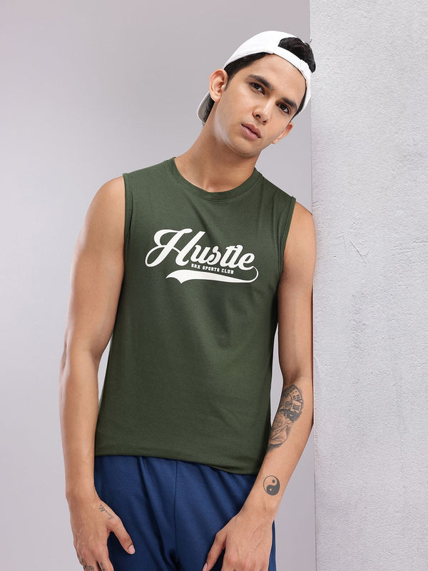 HRX by Hrithik Roshan Typography Printed T-shirt