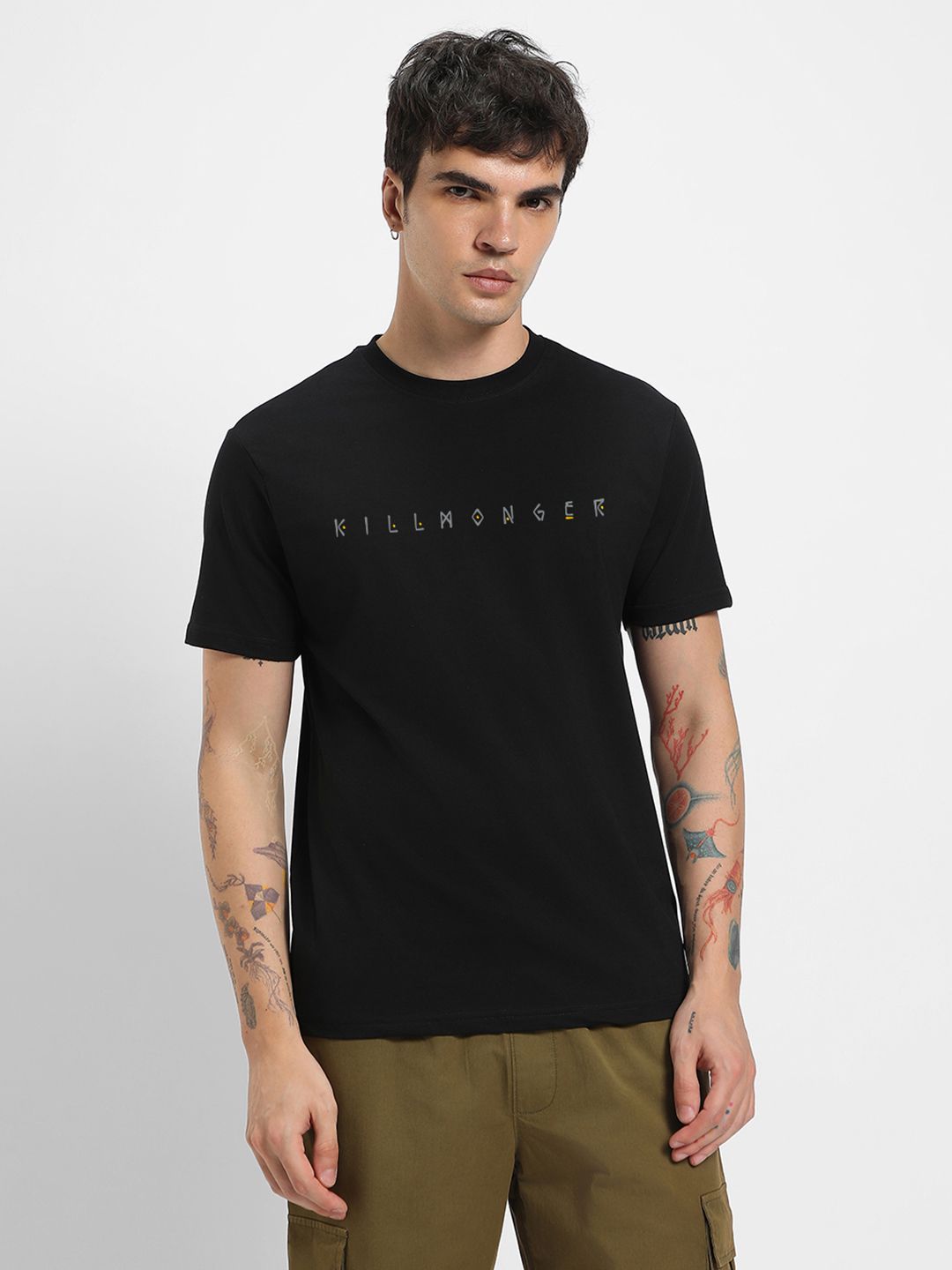 Bewakoof Killmonger Graphic Printed T-Shirt