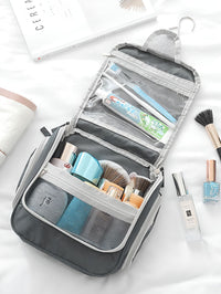 Cortina Grey Water Resistant Makeup Organiser
