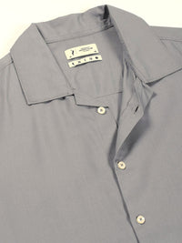 Thomas Scott Men Premium Cuban Collar Solid Oversized Casual Shirt