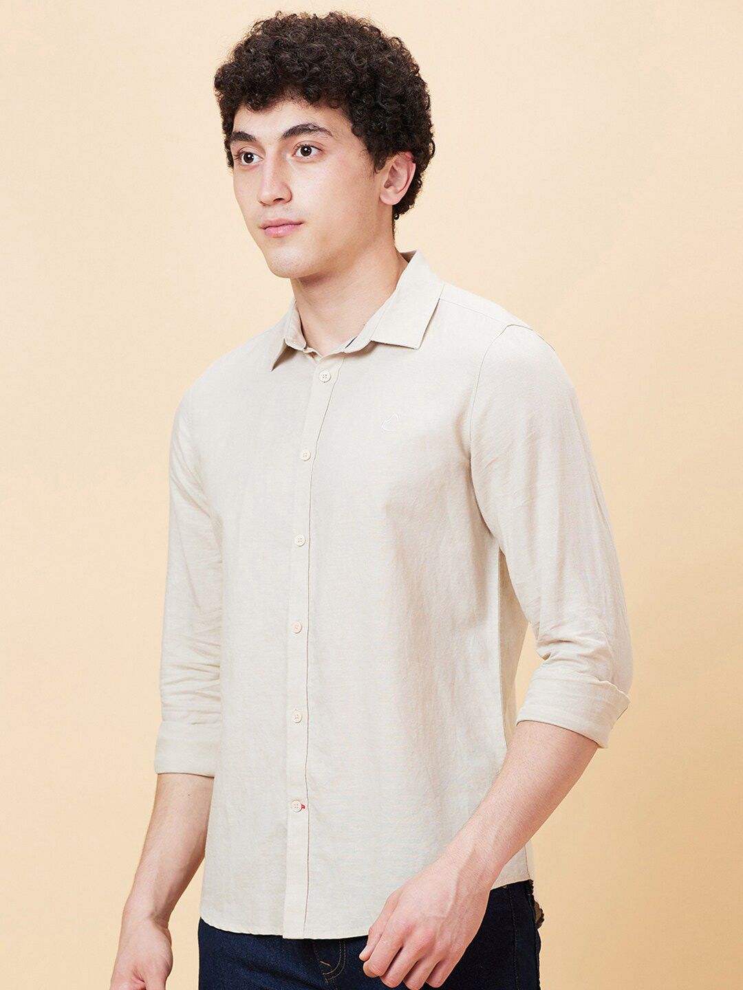 Being Human Slim Fit Long Sleeves Casual Shirt