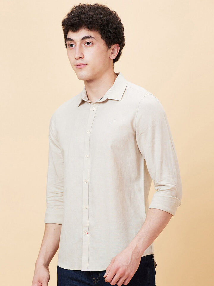 Being Human Slim Fit Long Sleeves Casual Shirt